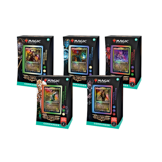 MTG TCG - Streets of New Capenna Commander Deck - Premium MTG Sealed from Wizards of the Coast - Just $44.99! Shop now at Game Crave Tournament Store