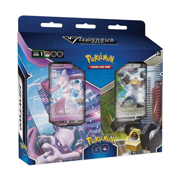 Pokemon TCG: Pokemon GO V Battle Deck Mewtwo V vs Melmetal V Bundle - Premium PKM Sealed from Nintendo - Just $39.99! Shop now at Game Crave Tournament Store