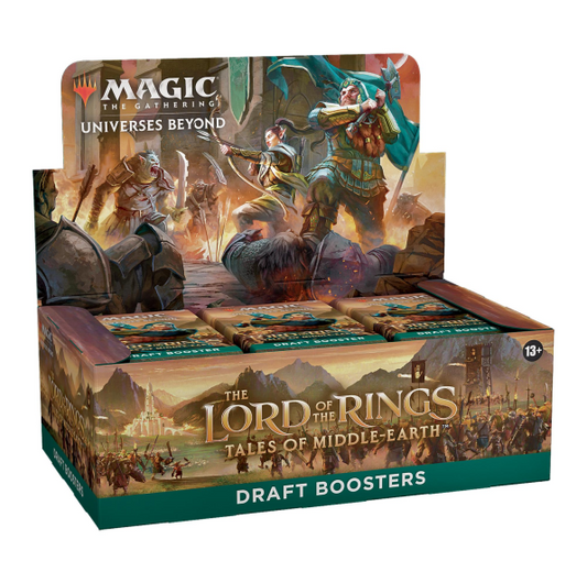 MTG TCG - The Lord of the Rings Tales of Middle Earth Draft Booster Box - Premium MTG Sealed from Wizards of the Coast - Just $174.99! Shop now at Game Crave Tournament Store