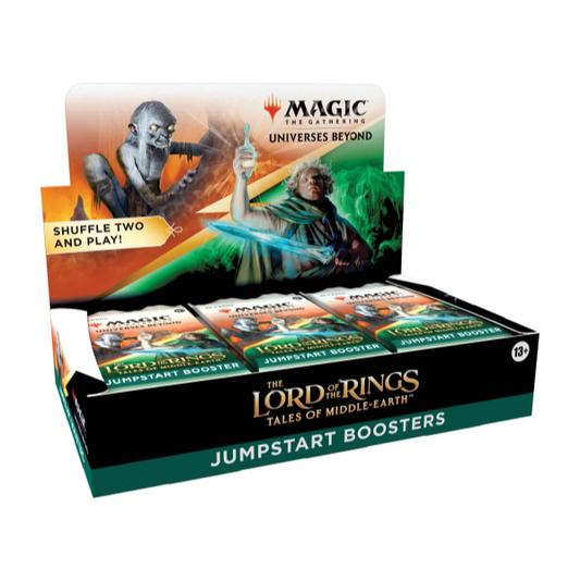 MTG TCG - The Lord of the Rings Tales of Middle Earth Jumpstart Booster Box - Premium MTG Sealed from Wizards of the Coast - Just $112.99! Shop now at Game Crave Tournament Store