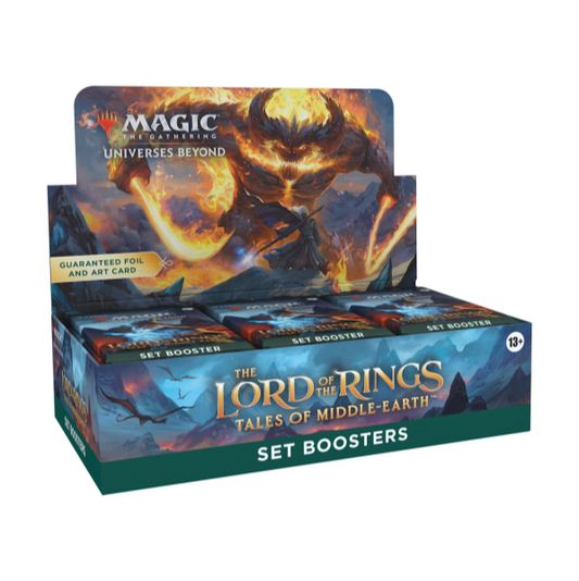 MTG TCG - The Lord of the Rings Tales of Middle Earth Set Booster Box - Premium MTG Sealed from Wizards of the Coast - Just $199.99! Shop now at Game Crave Tournament Store