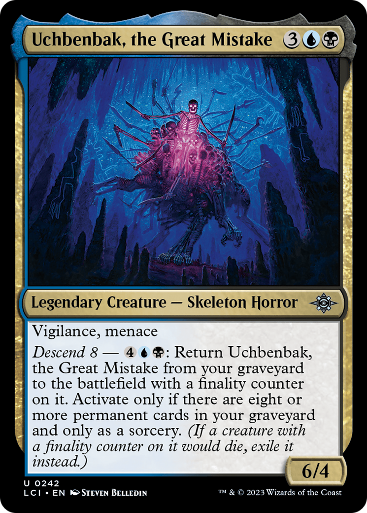 Uchbenbak, the Great Mistake (LCI-242) - The Lost Caverns of Ixalan Foil - Premium MTG Single from Wizards of the Coast - Just $0.08! Shop now at Game Crave Tournament Store