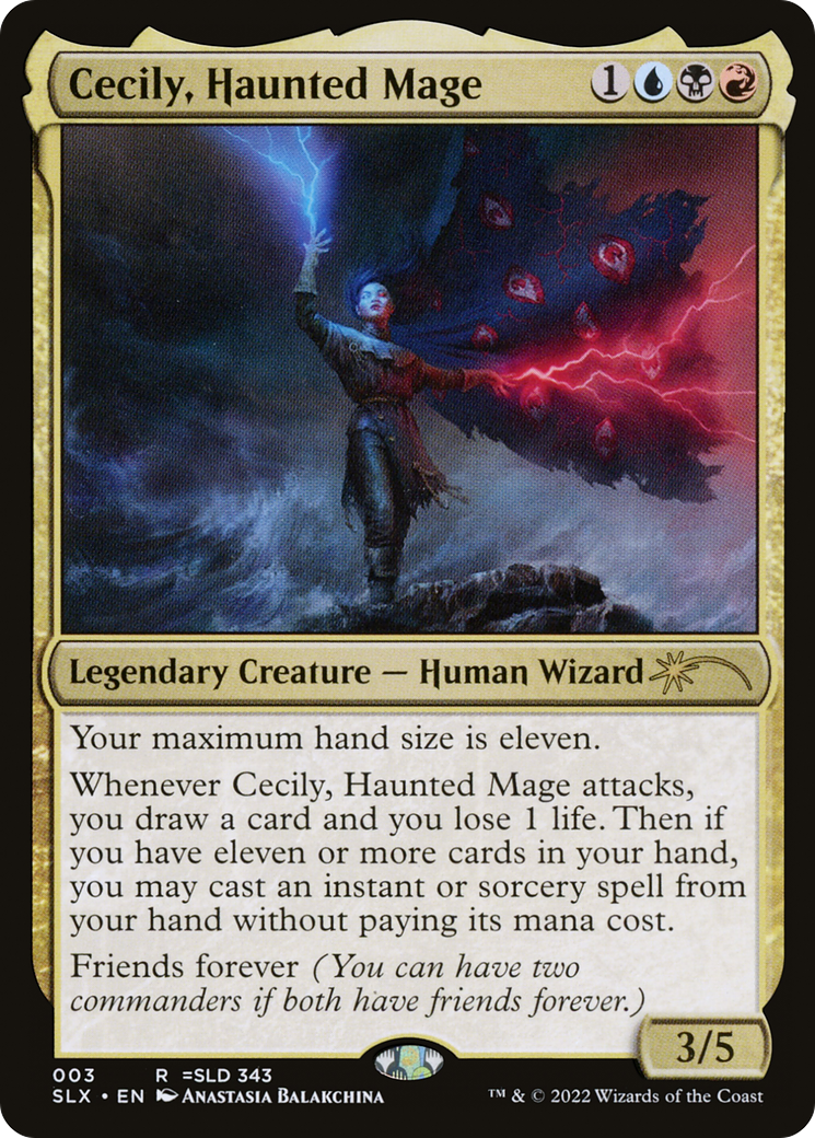 Cecily, Haunted Mage (SLX-003) - Universes Within - Premium MTG Single from Wizards of the Coast - Just $0.08! Shop now at Game Crave Tournament Store