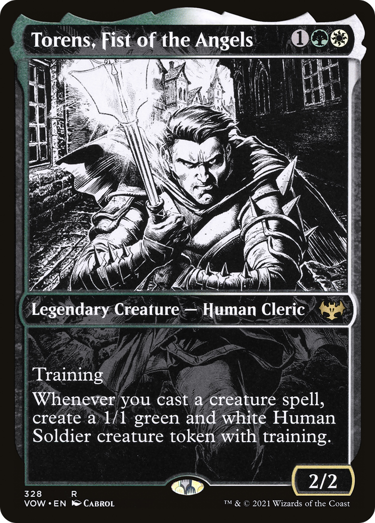 Torens, Fist of the Angels (VOW-328) - Innistrad: Crimson Vow: (Showcase) Foil - Premium MTG Single from Wizards of the Coast - Just $0.26! Shop now at Game Crave Tournament Store