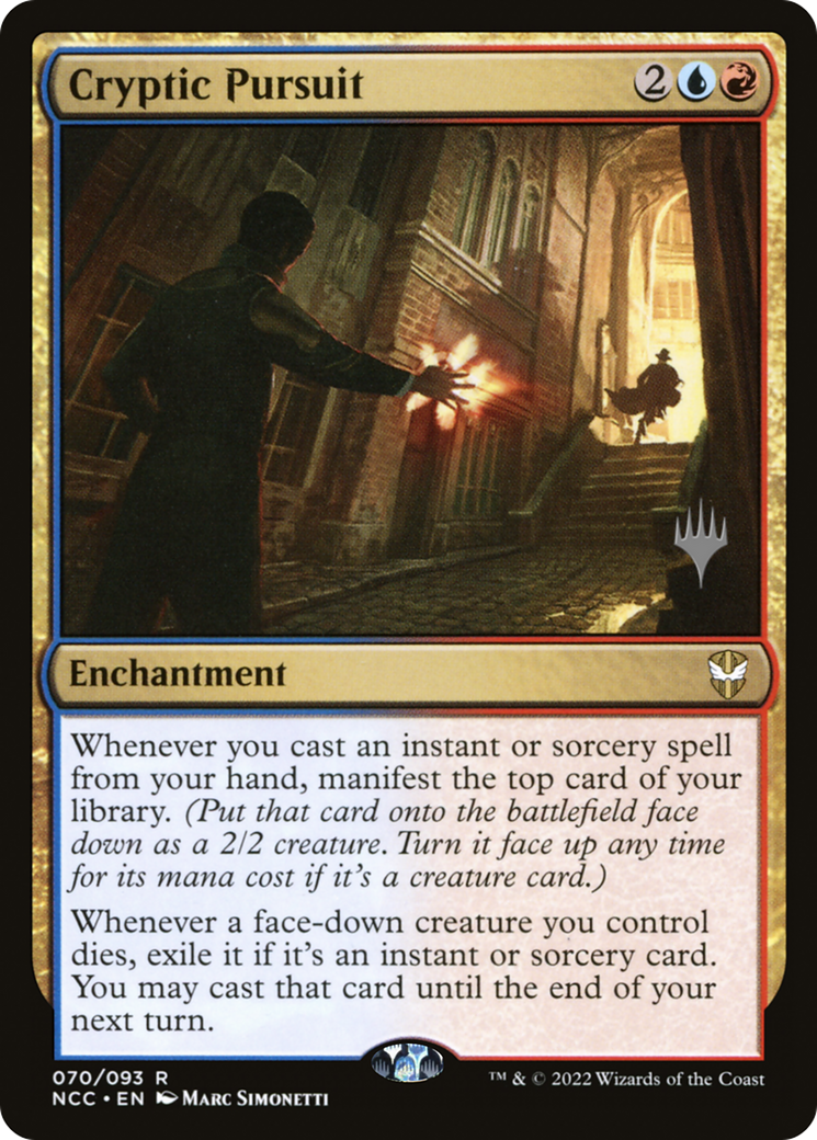 Cryptic Pursuit (PNCC-70P) - New Capenna Commander Promos Foil - Premium MTG Single from Wizards of the Coast - Just $0.54! Shop now at Game Crave Tournament Store