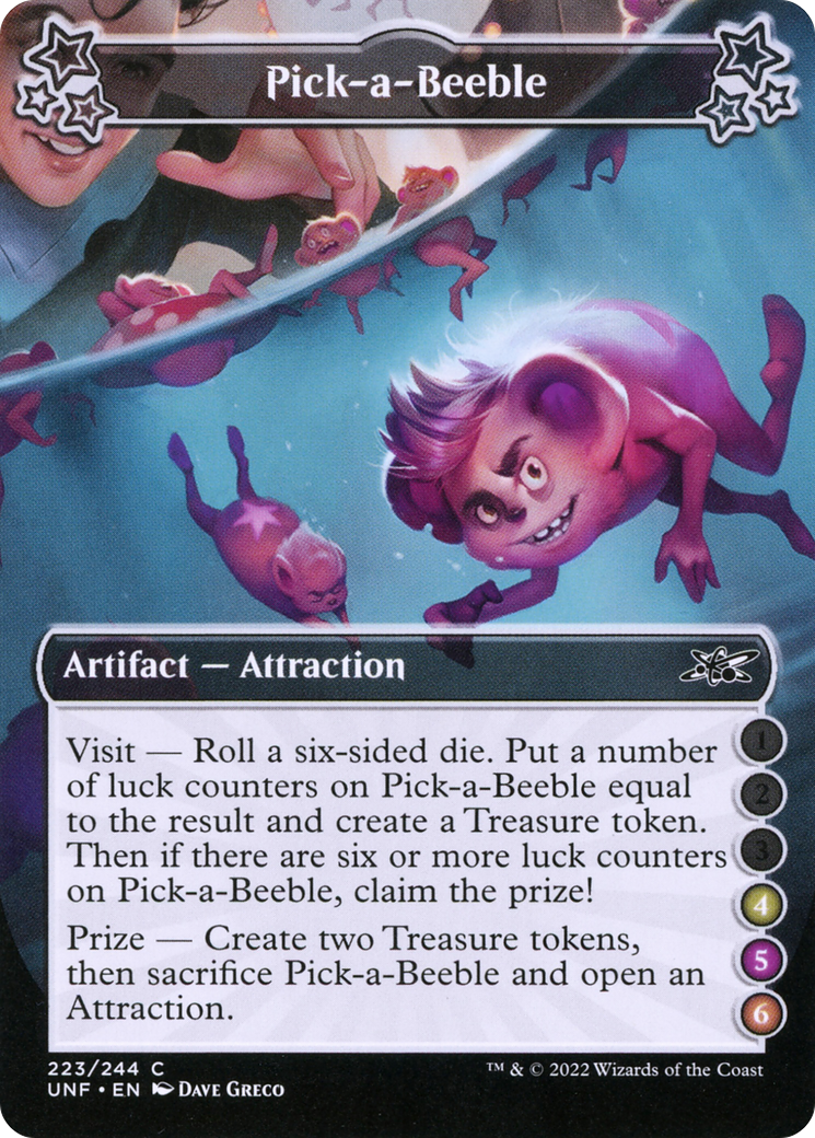 Pick-a-Beeble (UNF-223F) - Unfinity Foil - Premium MTG Single from Wizards of the Coast - Just $0.17! Shop now at Game Crave Tournament Store