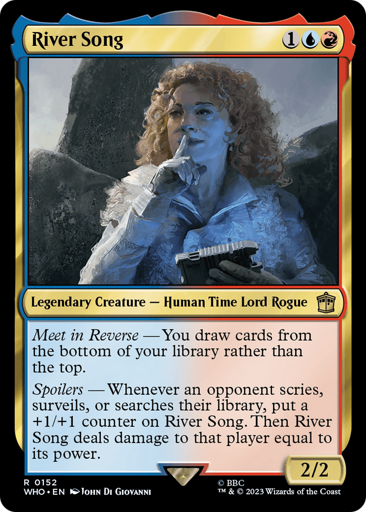 River Song (WHO-152) - Doctor Who - Premium MTG Single from Wizards of the Coast - Just $0.08! Shop now at Game Crave Tournament Store