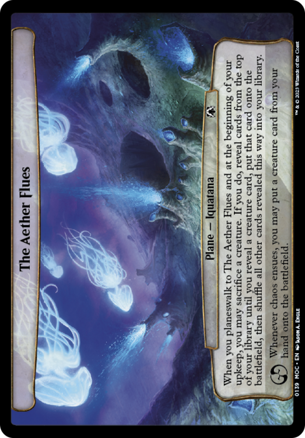 The Aether Flues (MOC-139) - March of the Machine Commander - Premium MTG Single from Wizards of the Coast - Just $0.09! Shop now at Game Crave Tournament Store