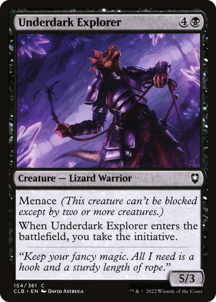 Underdark Explorer (CLB-154) - Commander Legends: Battle for Baldur's Gate Foil - Premium MTG Single from Wizards of the Coast - Just $0.08! Shop now at Game Crave Tournament Store