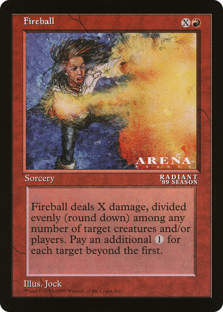 Fireball (OLEP-083) - Oversized League Prizes - Premium MTG Single from Wizards of the Coast - Just $0! Shop now at Game Crave Tournament Store