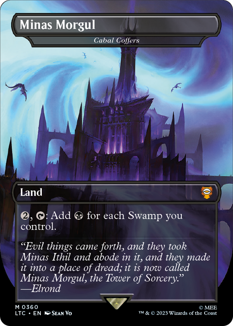 Cabal Coffers (LTC-360) - Tales of Middle-earth Commander / Minas Morgul (Borderless) - Premium MTG Single from Wizards of the Coast - Just $8.39! Shop now at Game Crave Tournament Store