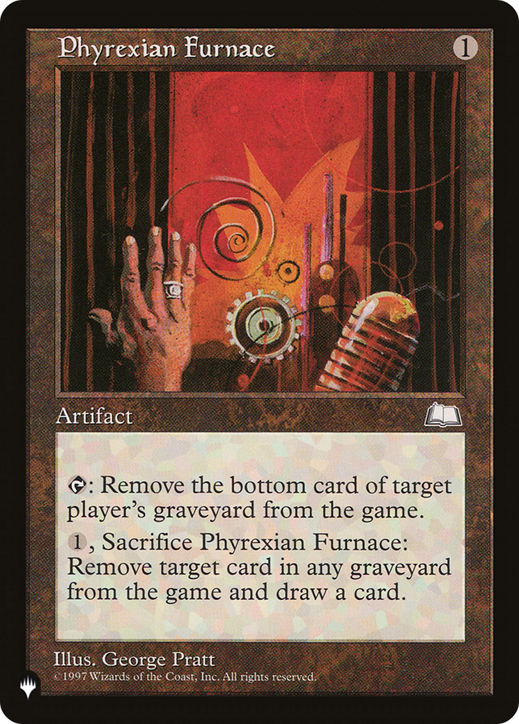 Phyrexian Furnace (PLIST-884) - The List - Premium MTG Single from Wizards of the Coast - Just $0.63! Shop now at Game Crave Tournament Store