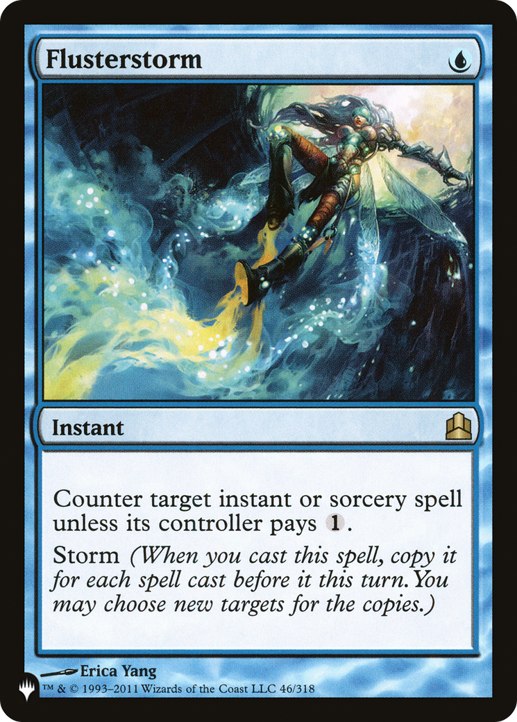 Flusterstorm (PLIST-1181) - The List - Premium MTG Single from Wizards of the Coast - Just $2.03! Shop now at Game Crave Tournament Store