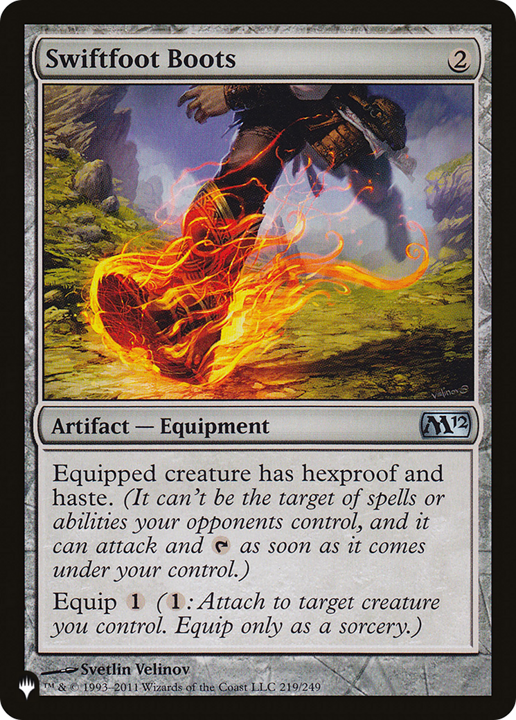 Swiftfoot Boots (PAGL-045) - Angels: They're Just Like Us but Cooler and with Wings - Premium MTG Single from Wizards of the Coast - Just $0.38! Shop now at Game Crave Tournament Store