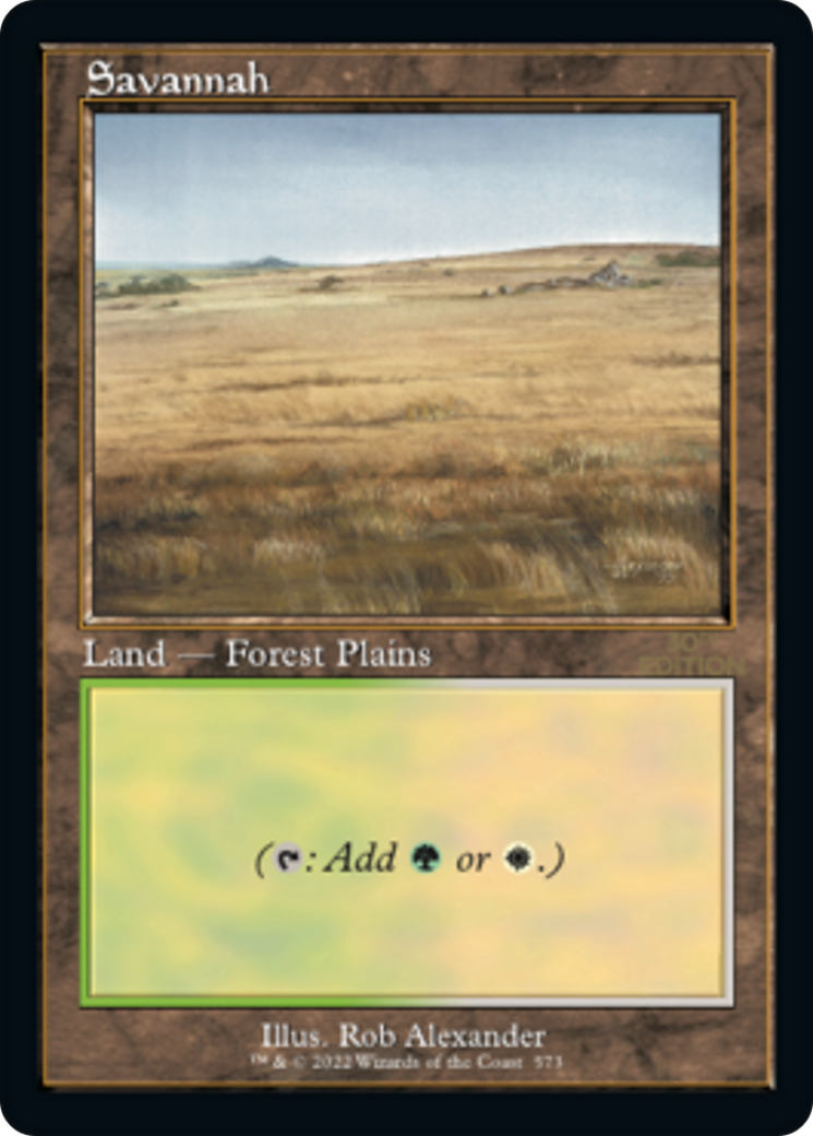 Savannah (30A-573) - 30th Anniversary Edition - Premium MTG Single from Wizards of the Coast - Just $60.13! Shop now at Game Crave Tournament Store