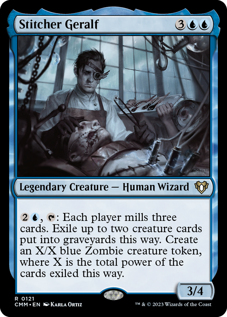 Stitcher Geralf (CMM-121) - Commander Masters - Premium MTG Single from Wizards of the Coast - Just $0.08! Shop now at Game Crave Tournament Store
