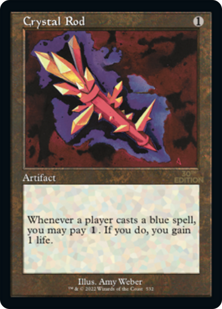 Crystal Rod (30A-532) - 30th Anniversary Edition - Premium MTG Single from Wizards of the Coast - Just $39.98! Shop now at Game Crave Tournament Store