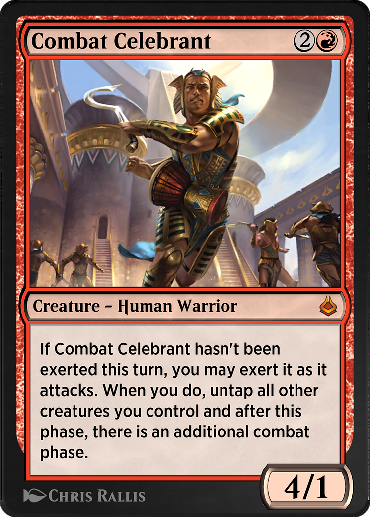 Combat Celebrant (AKR-148) - Amonkhet Remastered - Premium MTG Single from Wizards of the Coast - Just $0! Shop now at Game Crave Tournament Store