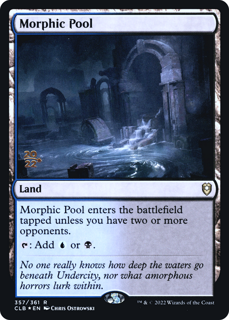 Morphic Pool (PCLB-357S) - Battle for Baldur's Gate Promos Foil - Premium MTG Single from Wizards of the Coast - Just $3.71! Shop now at Game Crave Tournament Store