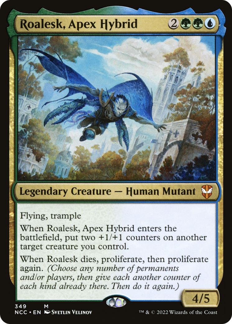 Roalesk, Apex Hybrid (NCC-349) - New Capenna Commander - Premium MTG Single from Wizards of the Coast - Just $0.11! Shop now at Game Crave Tournament Store
