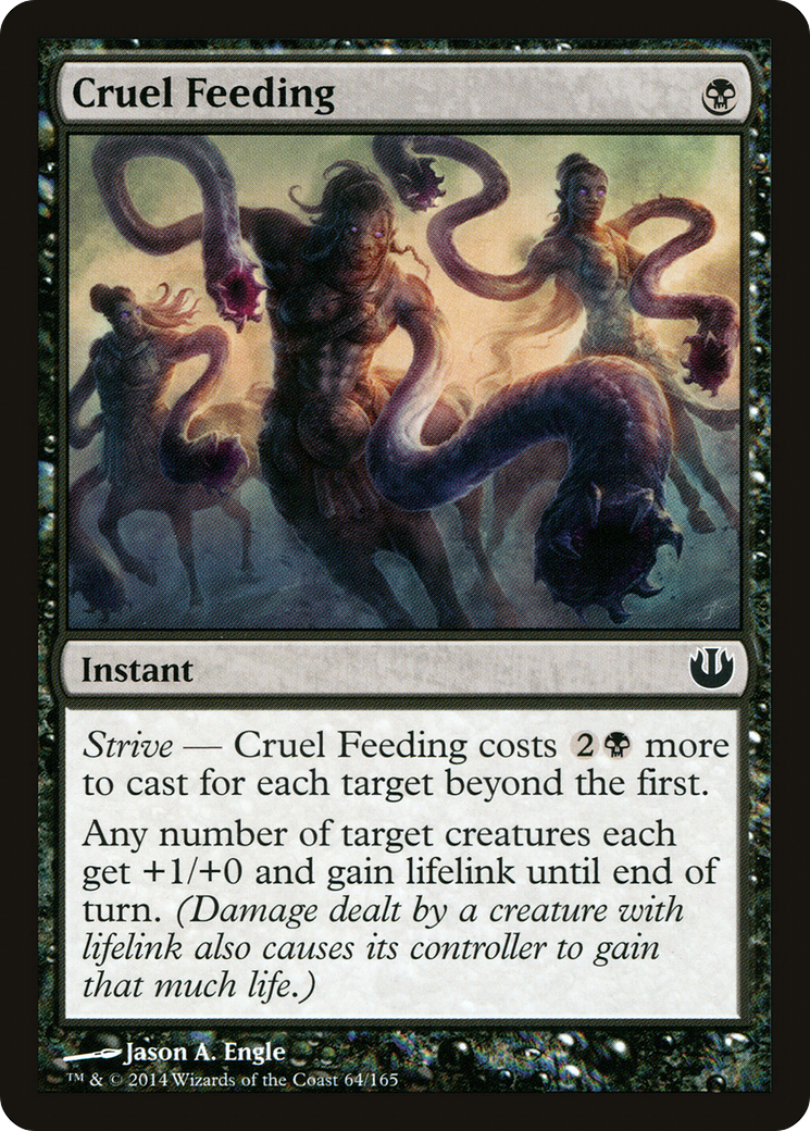 Cruel Feeding (JOU-064) - Journey into Nyx - Premium MTG Single from Wizards of the Coast - Just $0.08! Shop now at Game Crave Tournament Store