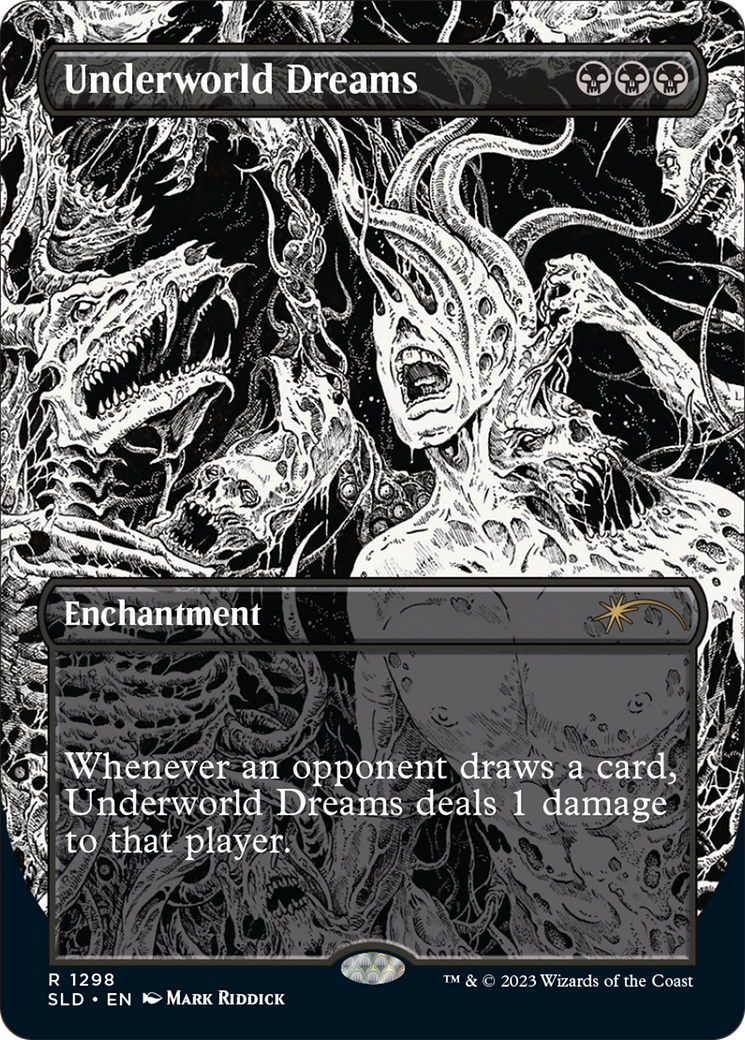 Underworld Dreams (SLD-1298) - Secret Lair Drop (Borderless) Foil - Premium MTG Single from Wizards of the Coast - Just $12.41! Shop now at Game Crave Tournament Store
