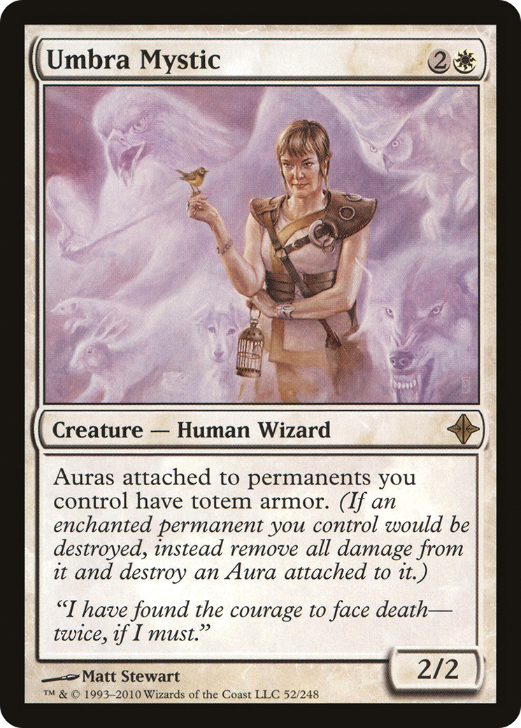 Umbra Mystic (ROE-052) - Rise of the Eldrazi - Premium MTG Single from Wizards of the Coast - Just $1.37! Shop now at Game Crave Tournament Store