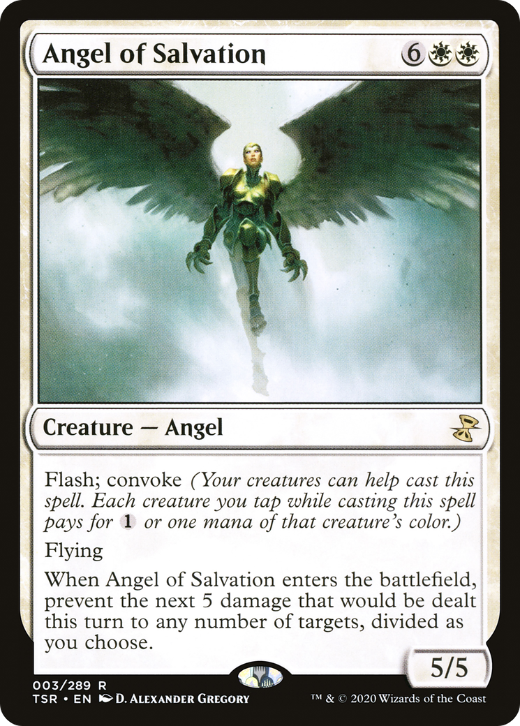 Angel of Salvation (TSR-003) - Time Spiral Remastered Foil - Premium MTG Single from Wizards of the Coast - Just $0.09! Shop now at Game Crave Tournament Store