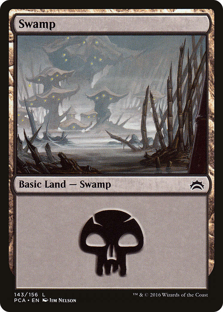 Swamp (PCA-143) - Planechase Anthology - Premium MTG Single from Wizards of the Coast - Just $0.08! Shop now at Game Crave Tournament Store