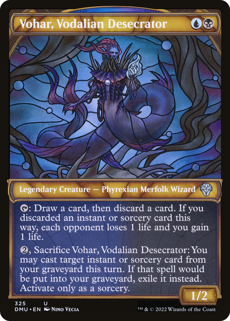 Vohar, Vodalian Desecrator (DMU-325) - Dominaria United: (Showcase) Foil - Premium MTG Single from Wizards of the Coast - Just $0.08! Shop now at Game Crave Tournament Store