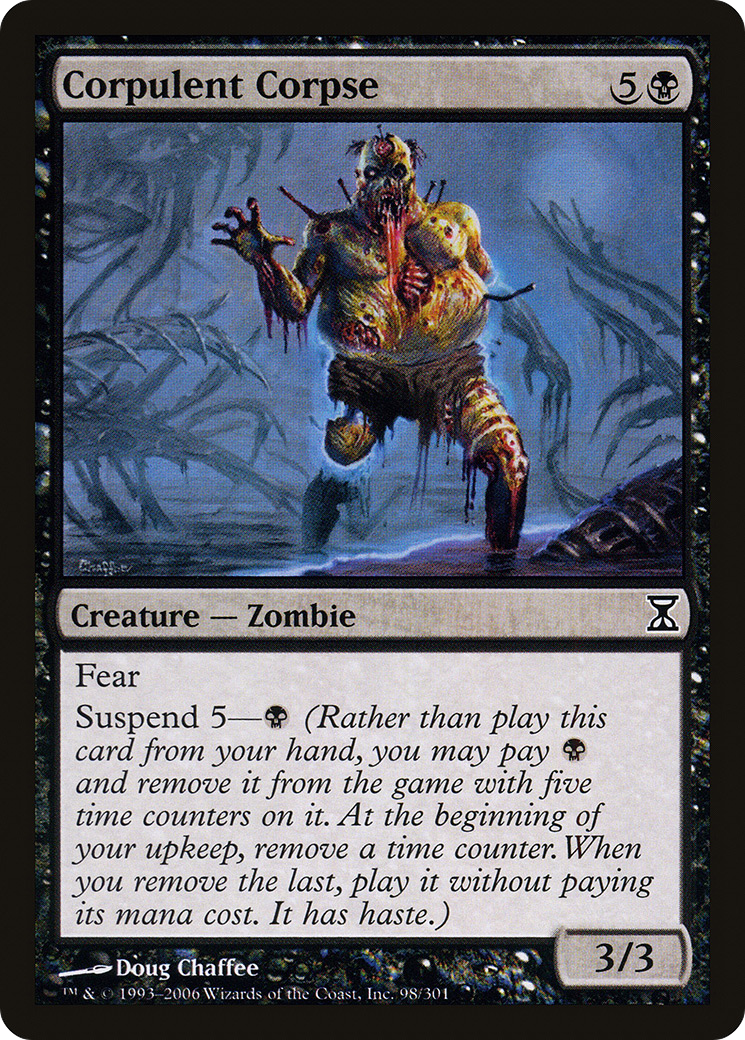 Corpulent Corpse (TSP-098) - Time Spiral - Premium MTG Single from Wizards of the Coast - Just $0.08! Shop now at Game Crave Tournament Store