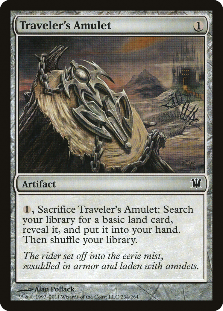Traveler's Amulet (ISD-234) - Innistrad - Premium MTG Single from Wizards of the Coast - Just $0.25! Shop now at Game Crave Tournament Store
