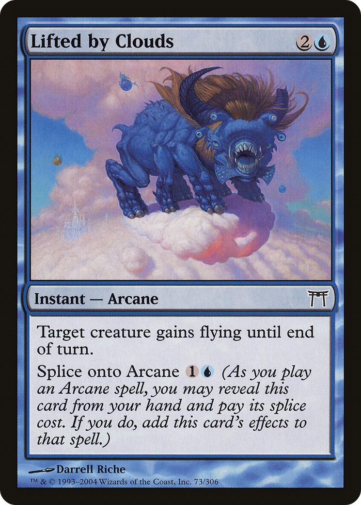 Lifted by Clouds (CHK-073) - Champions of Kamigawa - Premium MTG Single from Wizards of the Coast - Just $0.25! Shop now at Game Crave Tournament Store