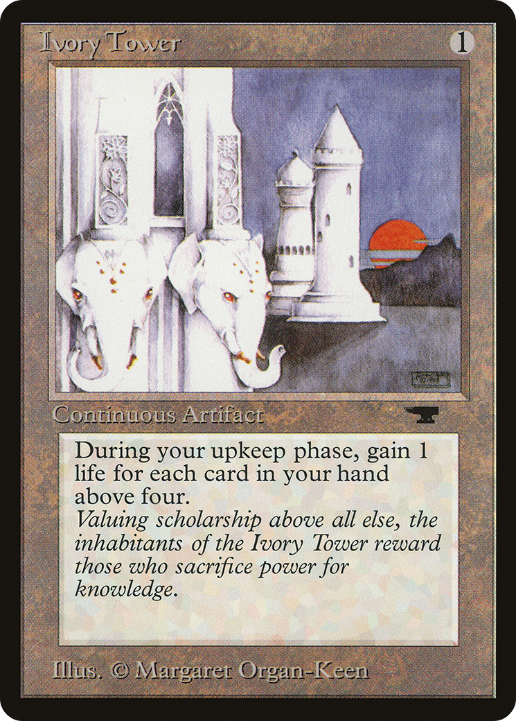 Ivory Tower (ATQ-053) - Antiquities - Premium MTG Single from Wizards of the Coast - Just $17.07! Shop now at Game Crave Tournament Store