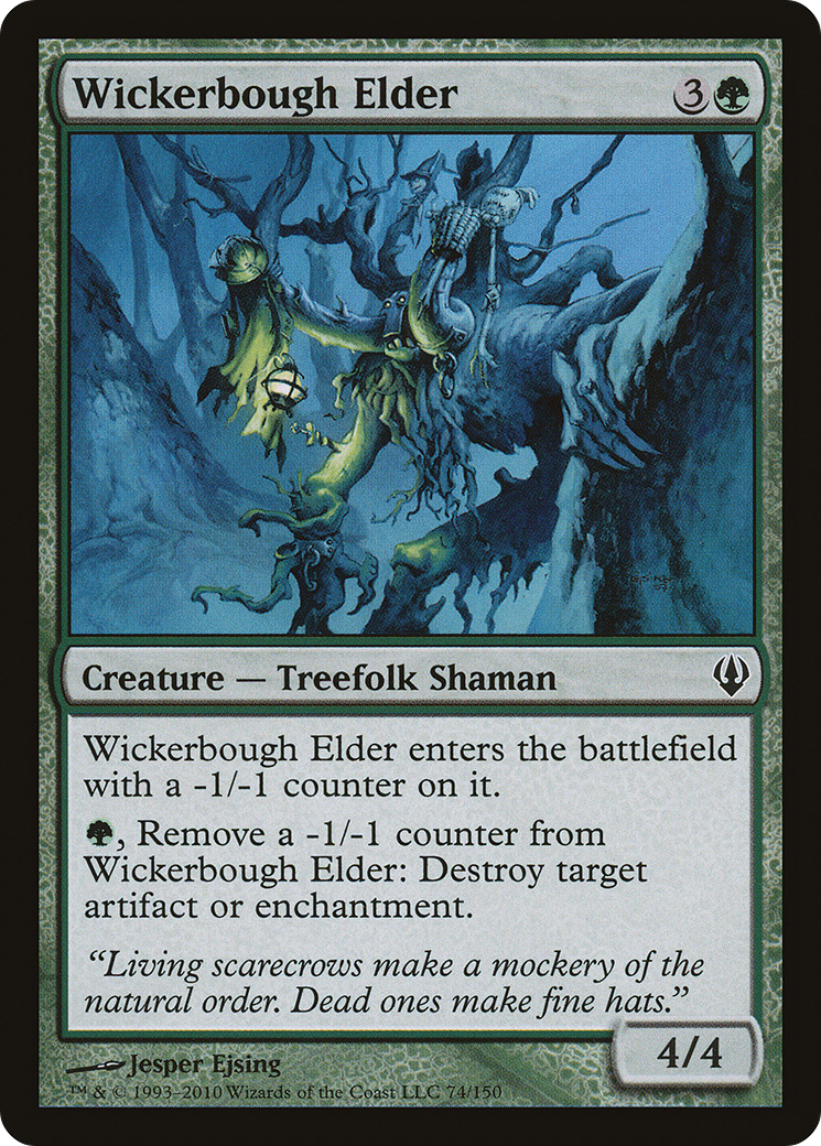 Wickerbough Elder (ARC-074) - Archenemy - Premium MTG Single from Wizards of the Coast - Just $0.25! Shop now at Game Crave Tournament Store