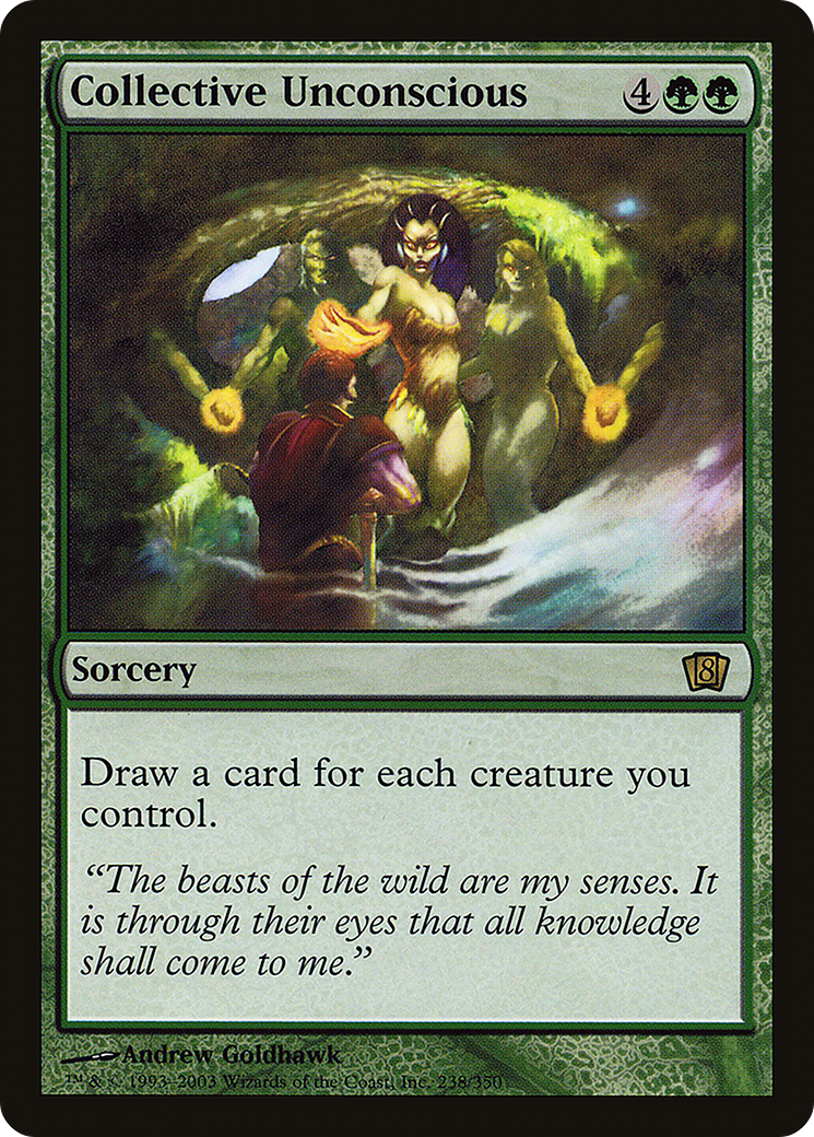 Collective Unconscious (8ED-238★) - Eighth Edition Foil - Premium MTG Single from Wizards of the Coast - Just $3.70! Shop now at Game Crave Tournament Store