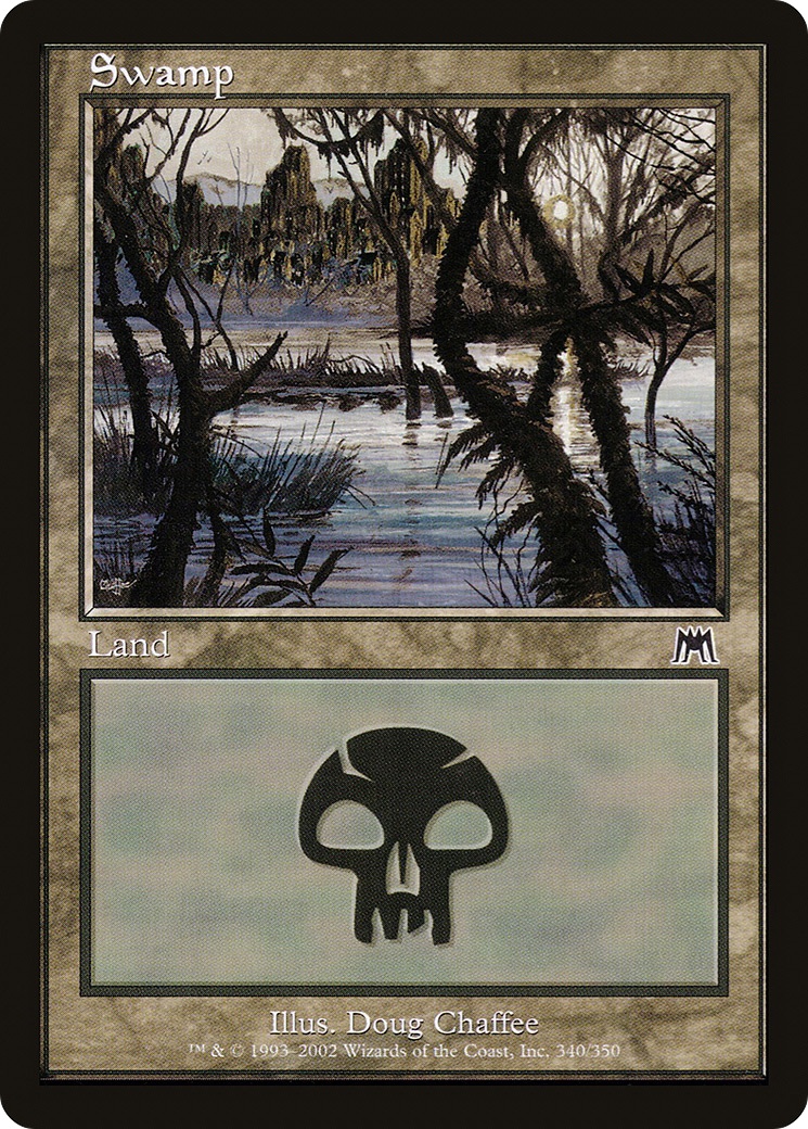 Swamp (ONS-340) - Onslaught Foil - Premium MTG Single from Wizards of the Coast - Just $1.05! Shop now at Game Crave Tournament Store