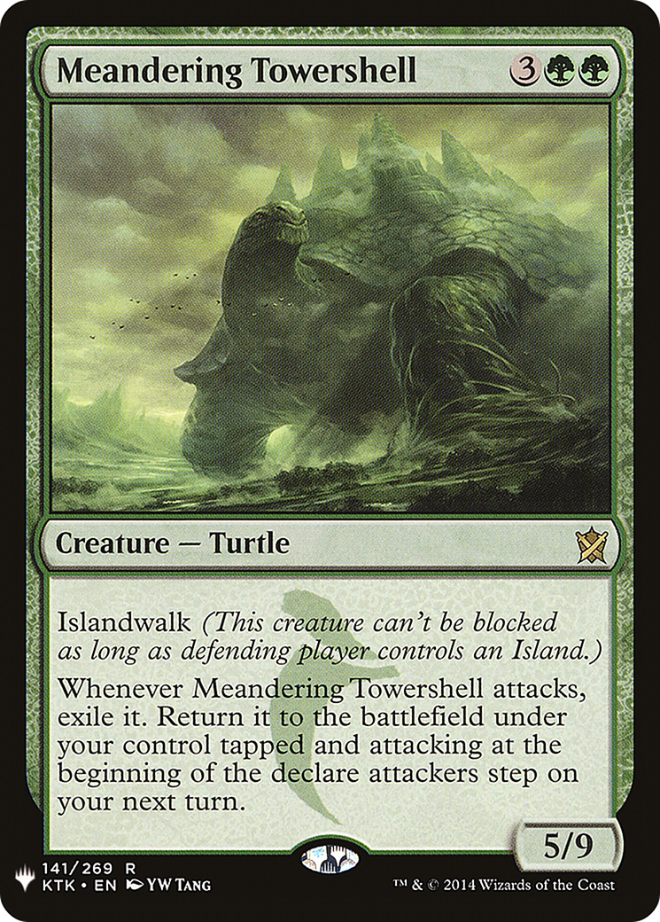 Meandering Towershell (MB1-1269) - Mystery Booster - Premium MTG Single from Wizards of the Coast - Just $0.08! Shop now at Game Crave Tournament Store