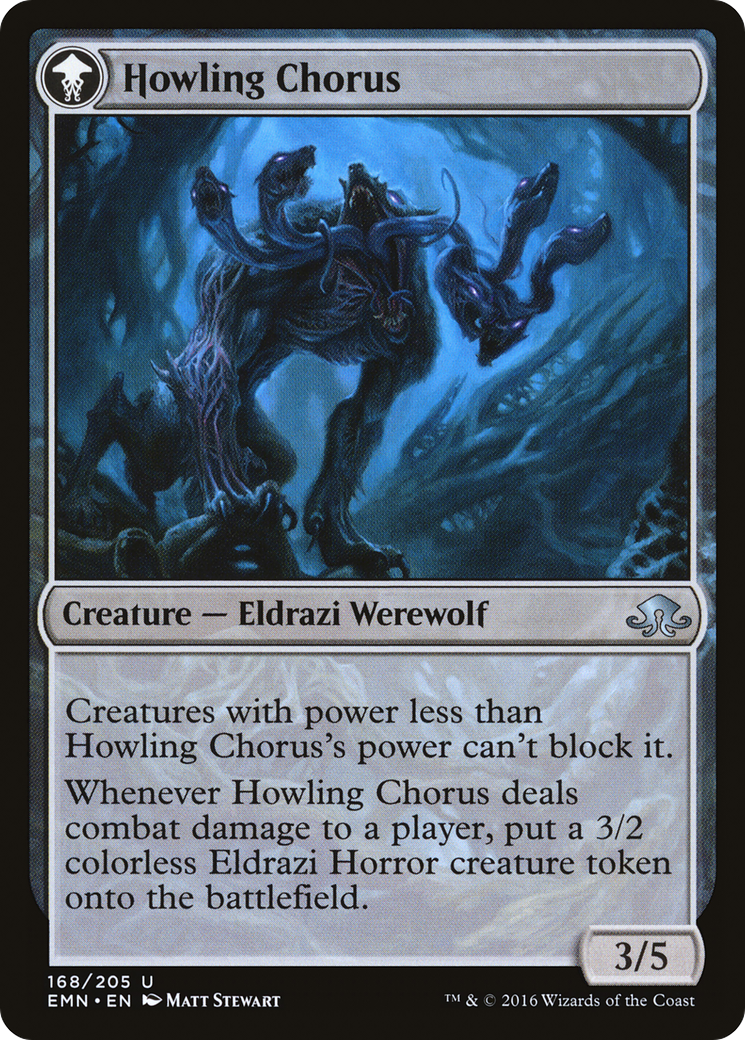 Shrill Howler // Howling Chorus (EMN-168) - Eldritch Moon: (mooneldrazidfc) Foil - Premium MTG Single from Wizards of the Coast - Just $0.36! Shop now at Game Crave Tournament Store