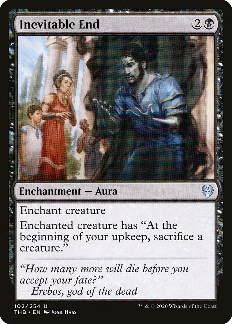 Inevitable End (THB-102) - Theros Beyond Death - Premium MTG Single from Wizards of the Coast - Just $0.08! Shop now at Game Crave Tournament Store