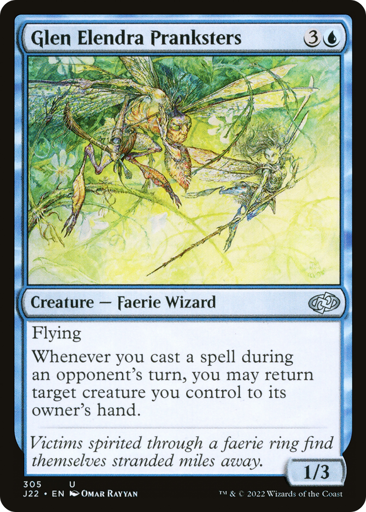 Glen Elendra Pranksters (J22-305) - Jumpstart 2022 - Premium MTG Single from Wizards of the Coast - Just $0.08! Shop now at Game Crave Tournament Store