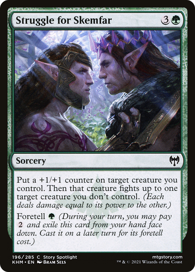 Struggle for Skemfar (KHM-196) - Kaldheim - Premium MTG Single from Wizards of the Coast - Just $0.08! Shop now at Game Crave Tournament Store