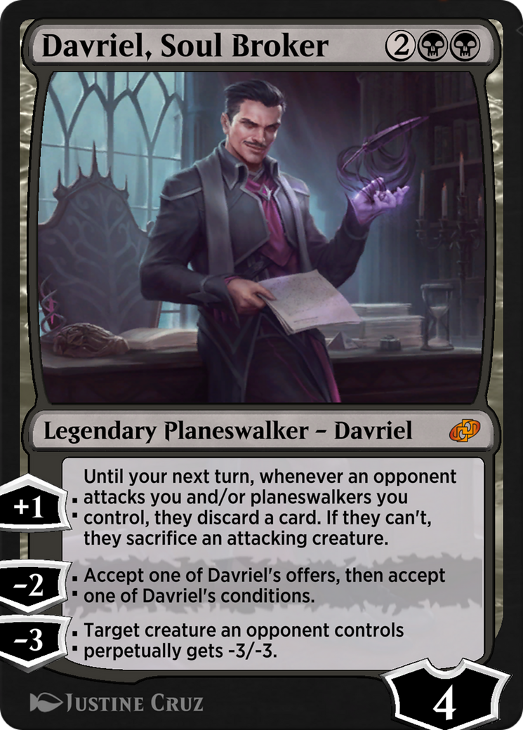 Davriel, Soul Broker (J21-015) - Jumpstart: Historic Horizons - Premium MTG Single from Wizards of the Coast - Just $0! Shop now at Game Crave Tournament Store