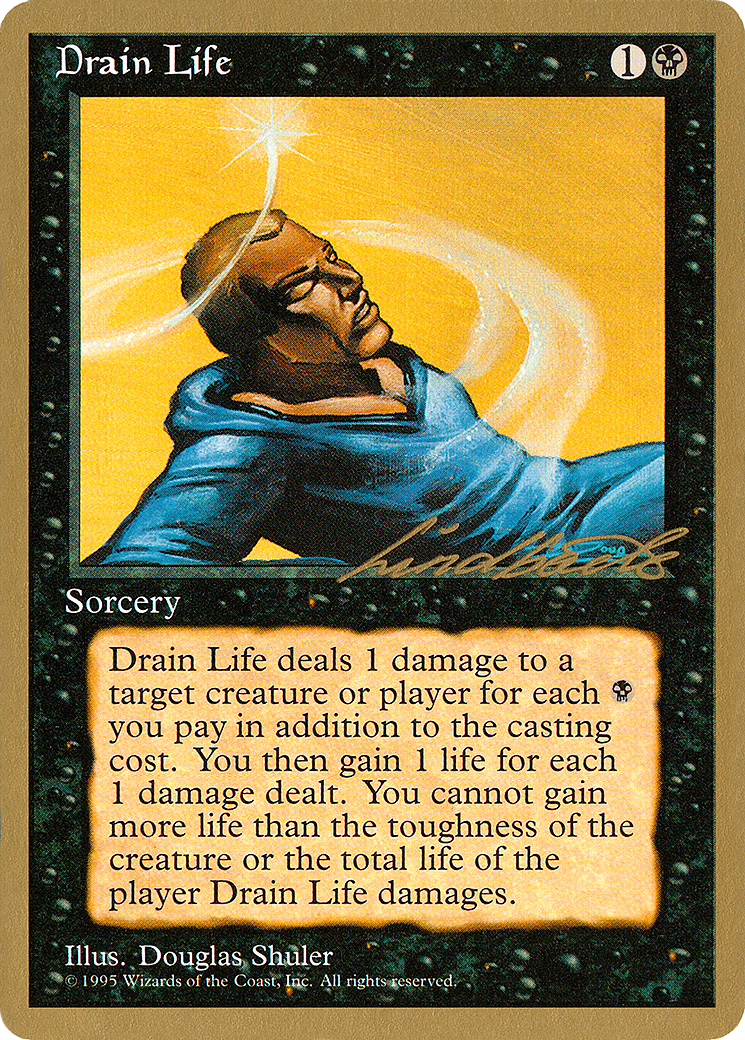 Drain Life (PTC-LL132) - Pro Tour Collector Set - Premium MTG Single from Wizards of the Coast - Just $0.11! Shop now at Game Crave Tournament Store