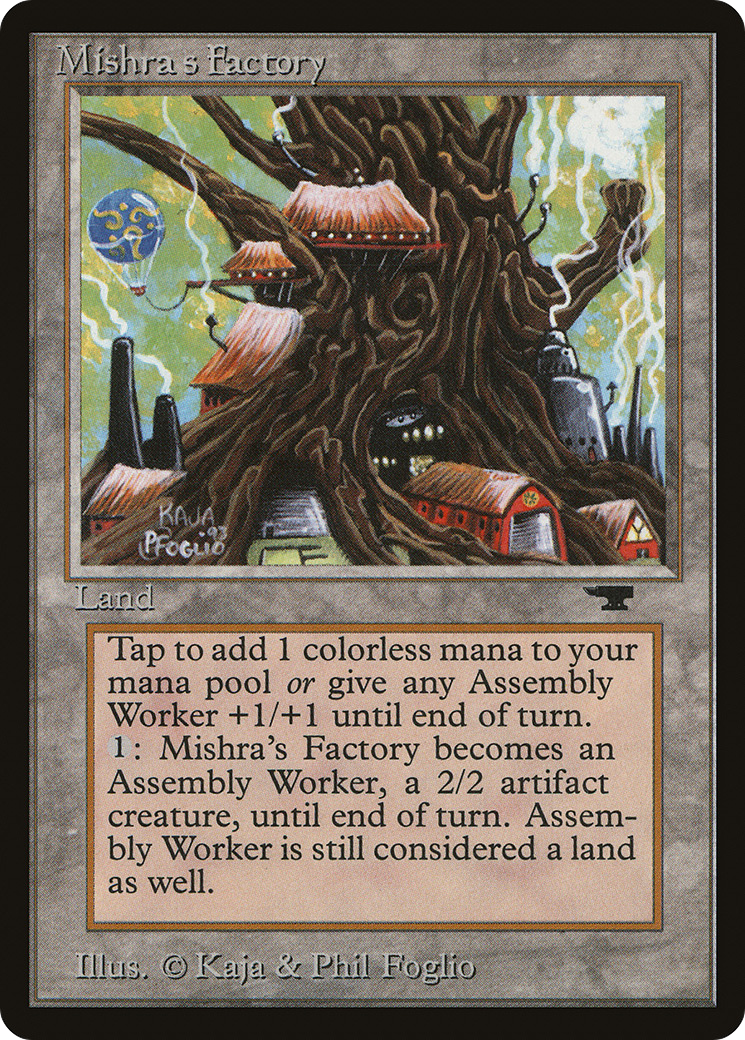 Mishra's Factory (ATQ-80A) - Antiquities - Premium MTG Single from Wizards of the Coast - Just $13.25! Shop now at Game Crave Tournament Store