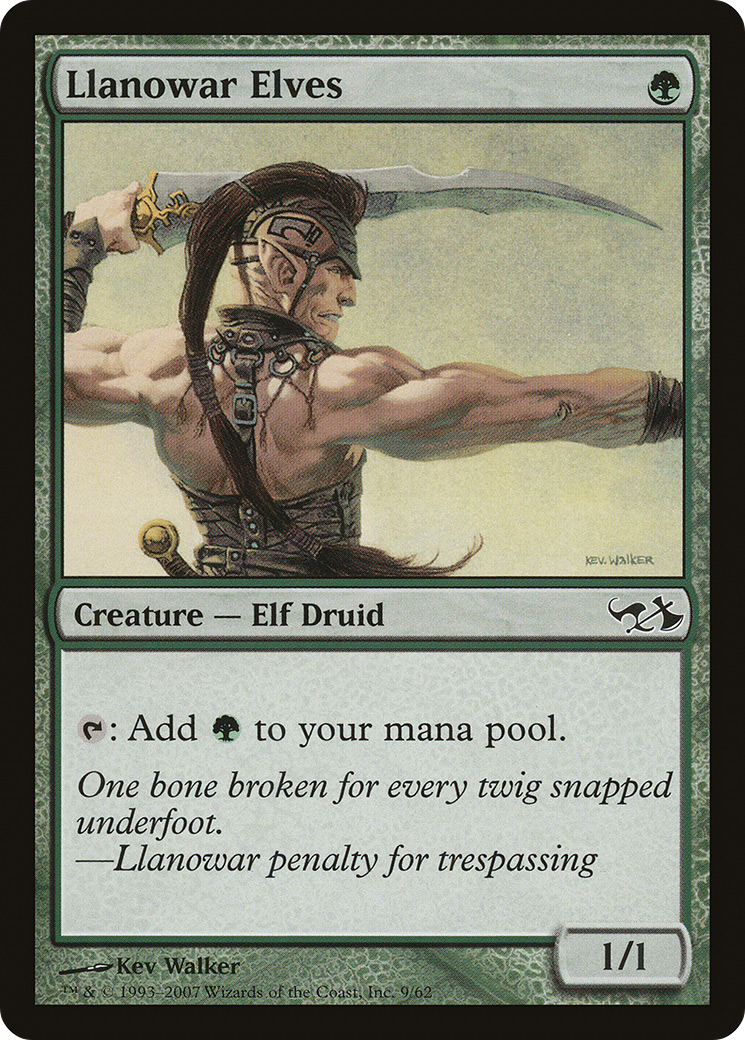 Llanowar Elves (DD1-009) - Duel Decks: Elves vs. Goblins - Premium MTG Single from Wizards of the Coast - Just $0.17! Shop now at Game Crave Tournament Store