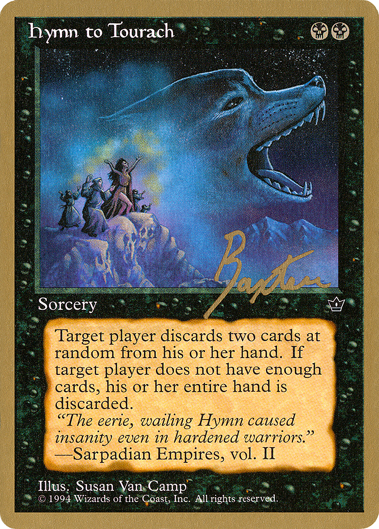 Hymn to Tourach (PTC-GB38A) - Pro Tour Collector Set - Premium MTG Single from Wizards of the Coast - Just $1.08! Shop now at Game Crave Tournament Store