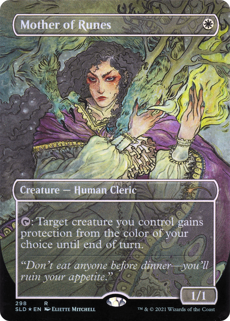 Mother of Runes (SLD-298) - Secret Lair Drop (Borderless) Foil - Premium MTG Single from Wizards of the Coast - Just $3.30! Shop now at Game Crave Tournament Store