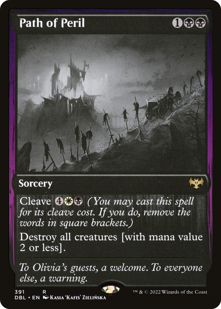 Path of Peril (DBL-391) - Innistrad: Double Feature - Premium MTG Single from Wizards of the Coast - Just $0.41! Shop now at Game Crave Tournament Store