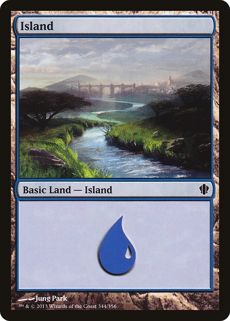 Island (C13-344) - Commander 2013 - Premium MTG Single from Wizards of the Coast - Just $0.08! Shop now at Game Crave Tournament Store